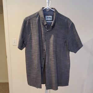 Hurley Men's Gray Short Sleeve Shirt